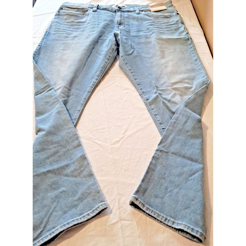 Madewell Jeans Mens 40x32 Athletic Slim Everyday Flex Light Wash Denim - Picture 3 of 16
